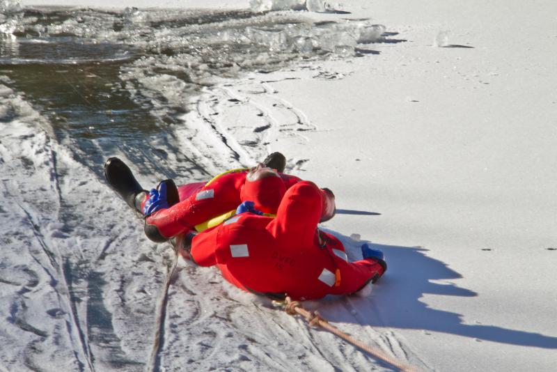 1-27-13 Ice Rescue Drill