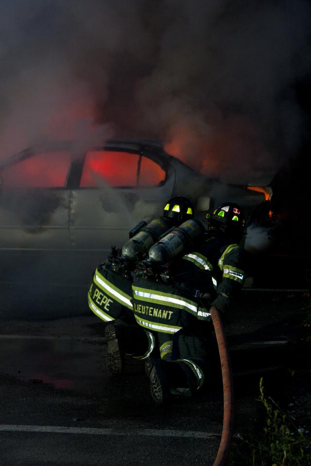 8-24-10 Car Fire Drill