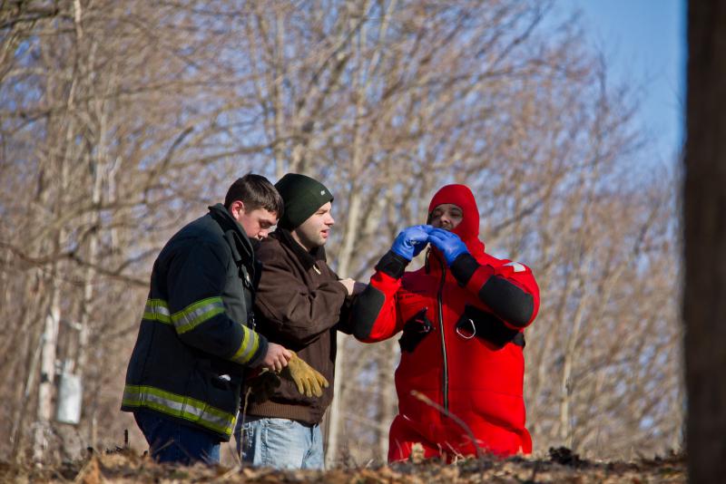 1-27-13 Ice Rescue Drill