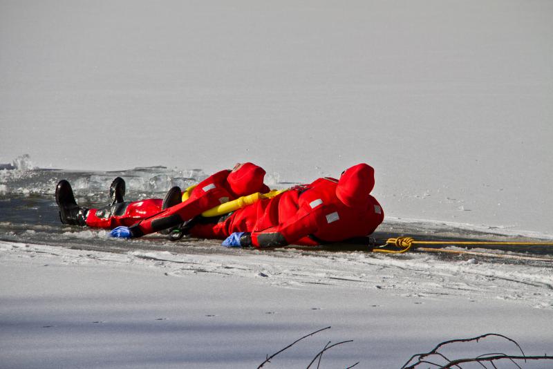 1-27-13 Ice Rescue Drill