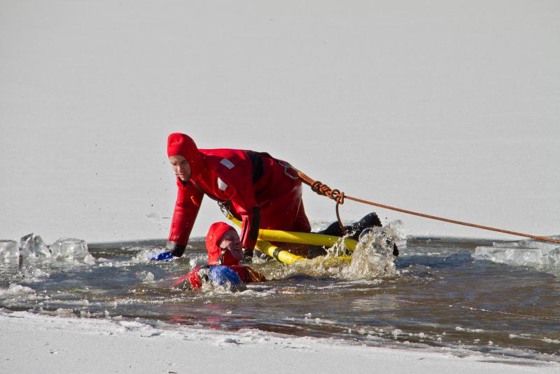 1-27-13 Ice Rescue Drill