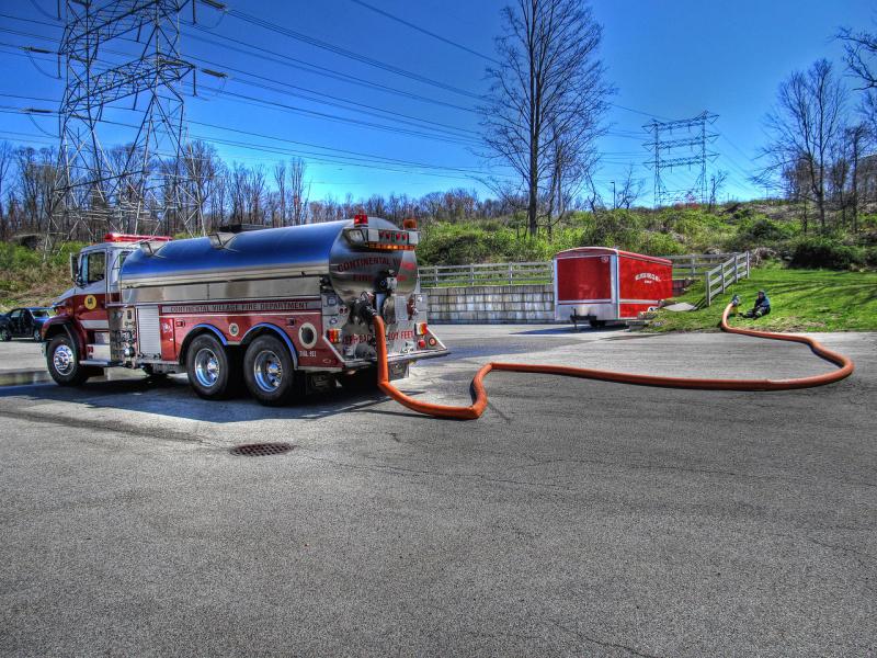 4-7-12 Mutual-Aid Tanker Drill (Yorktown)