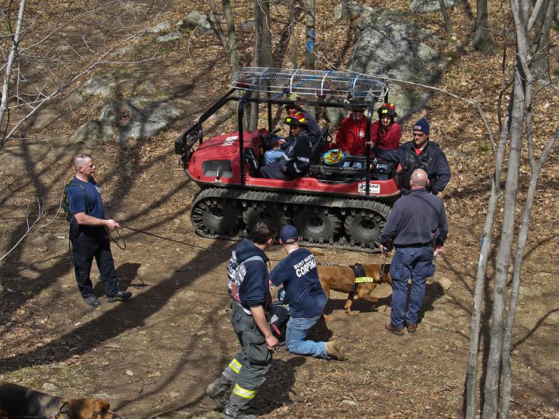 4-14-12 Lost Hiker Drill
