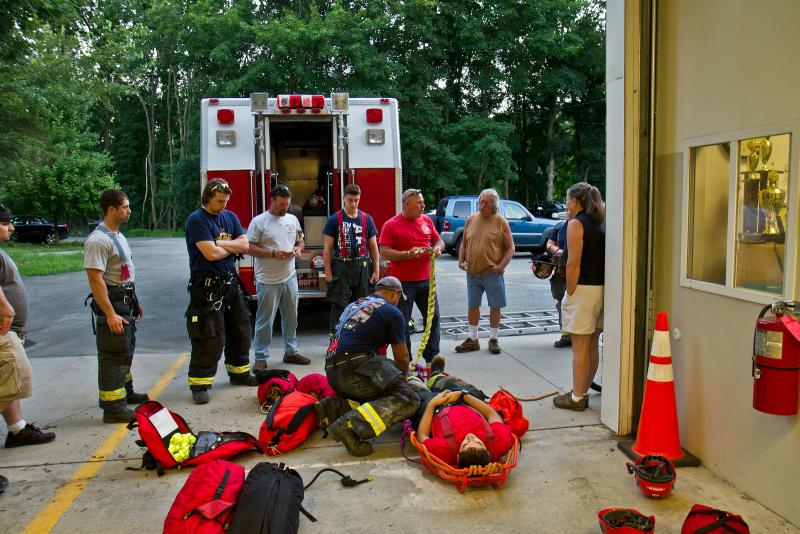 7-30-13 Rope Rescue Drill