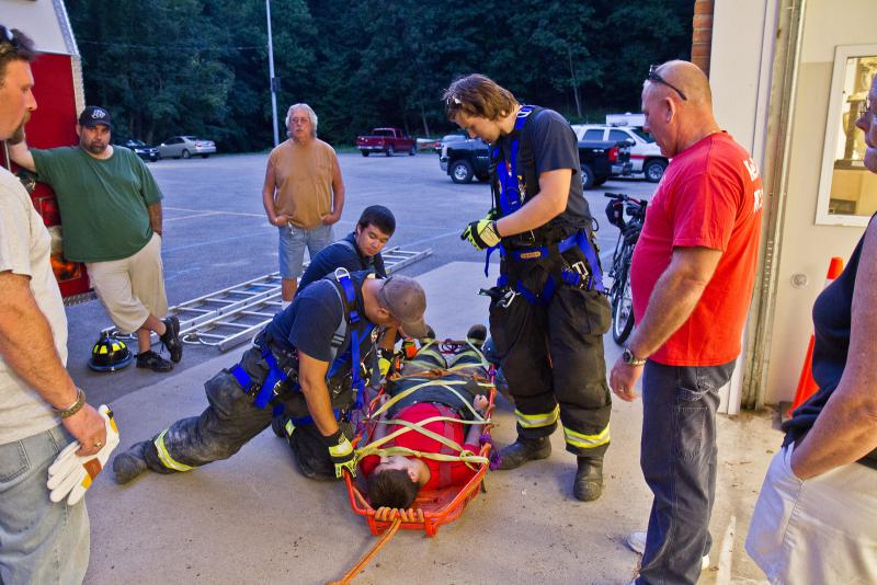 7-30-13 Rope Rescue Drill