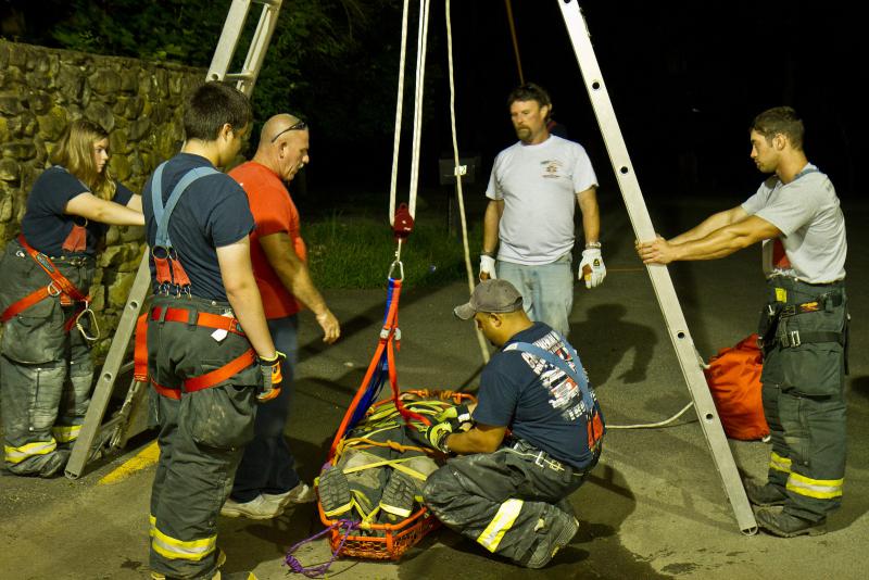 7-30-13 Rope Rescue Drill