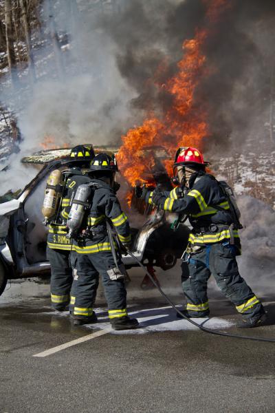 3-10-13 Car Fire Drill