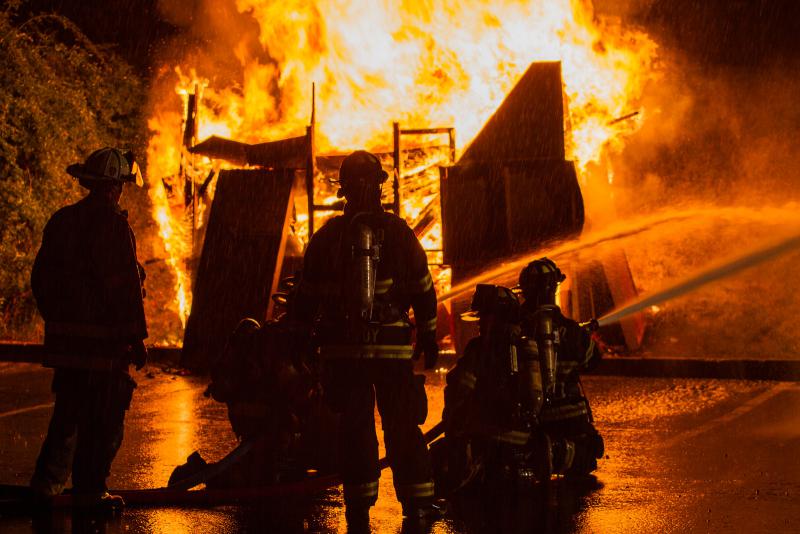7-16-14 Live Burn Drill