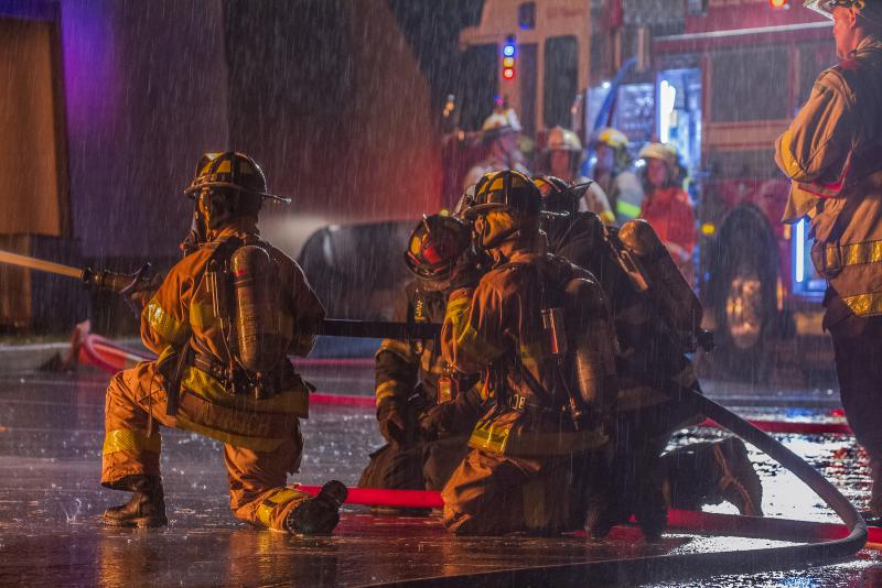 7-16-14 Live Burn Drill