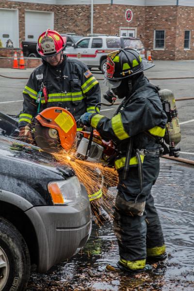 12-8-13 Car Fire Drill