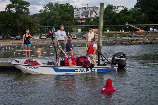 7-24-12 Boat Drill, Hudson River