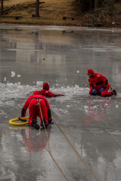 1-12-14 Ice Rescue Drill