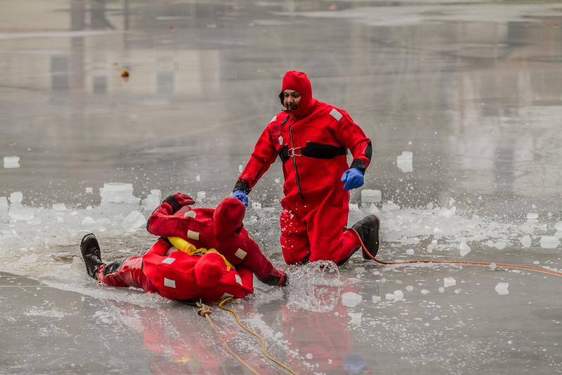 1-12-14 Ice Rescue Drill