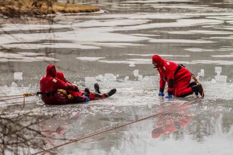 1-12-14 Ice Rescue Drill