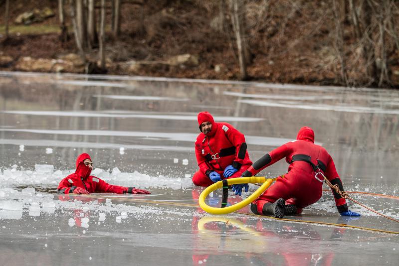 1-12-14 Ice Rescue Drill