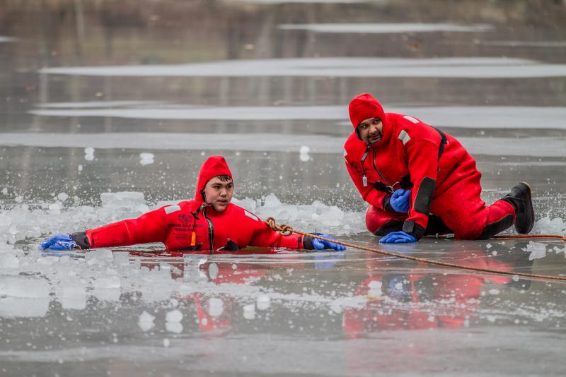 1-12-14 Ice Rescue Drill