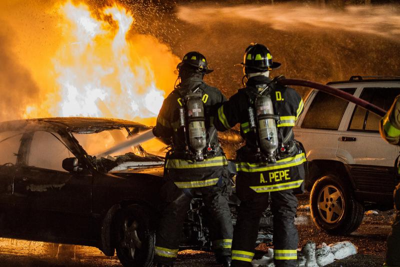 12-2-14 Car Fire Drill