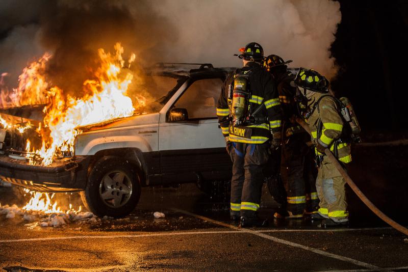 12-2-14 Car Fire Drill