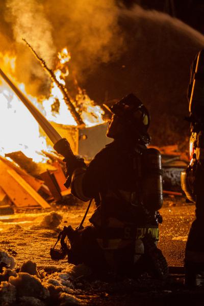 1-20-15 Live Burn Drill
