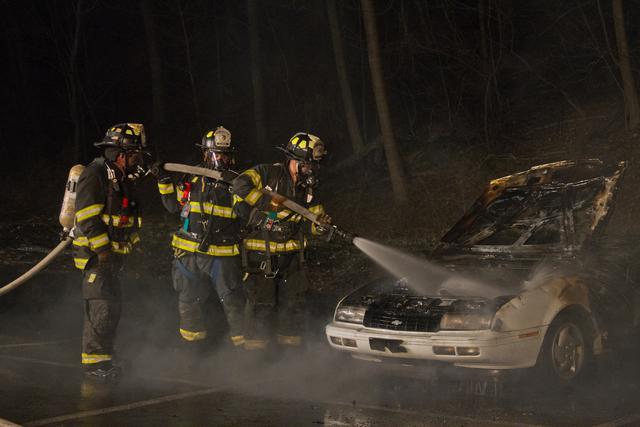 3-20-12 Car Fire Drill