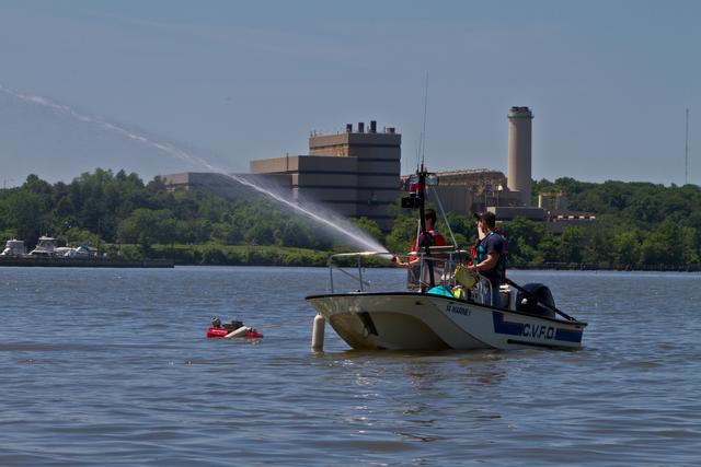 5-20-12 Boat Drill, Hudson River