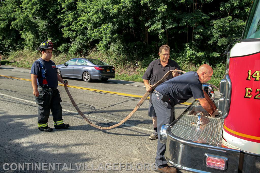 7-28-2020 Car Fire, Bear Mt Bridge Road