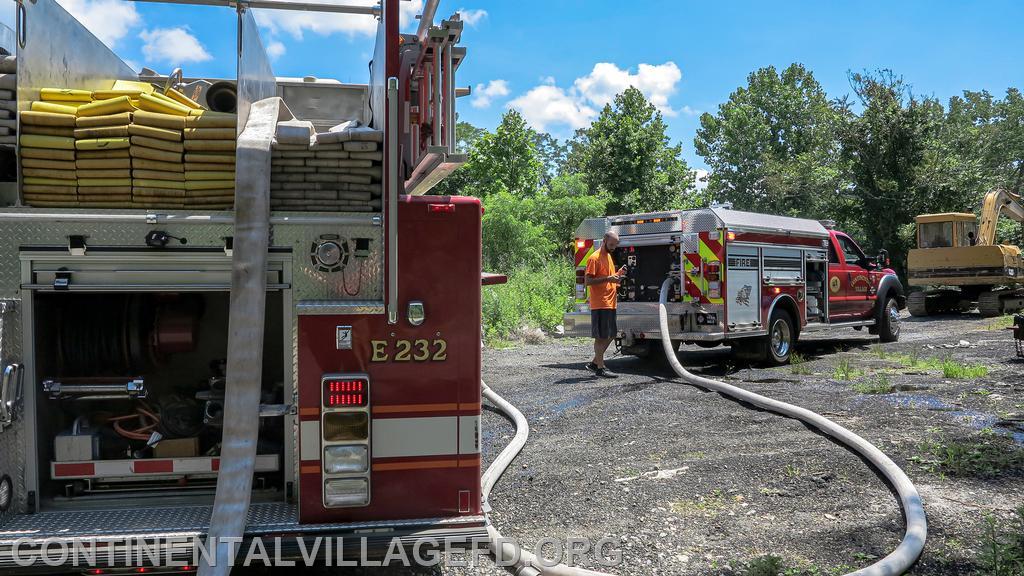 6-20-2020 Brush Fire, Roa Hook Road