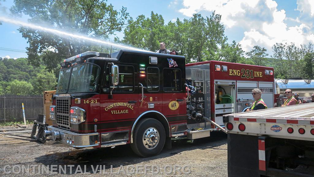 6-20-2020 Brush Fire, Roa Hook Road