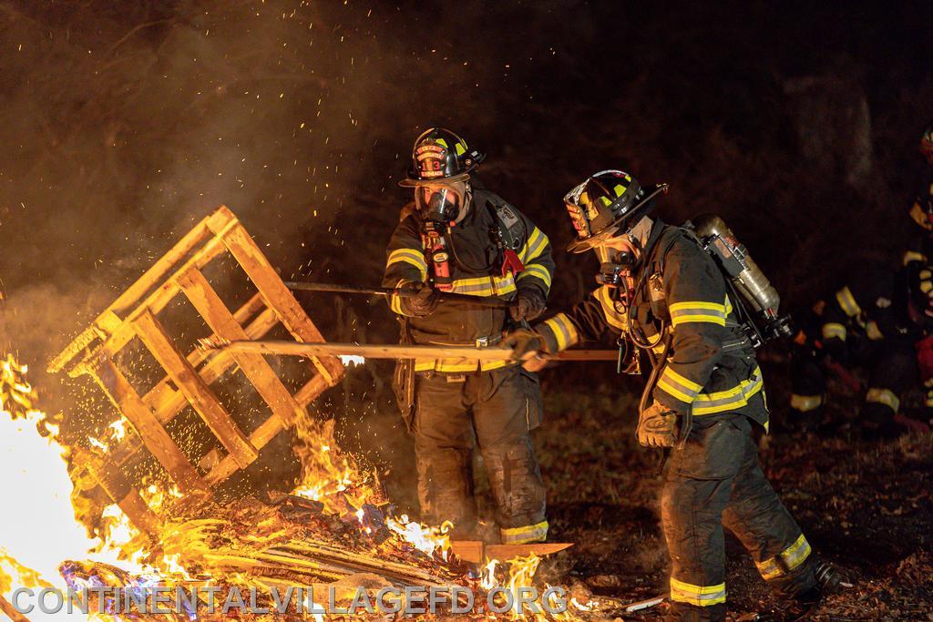 2-4-2020 Live Burn Drill