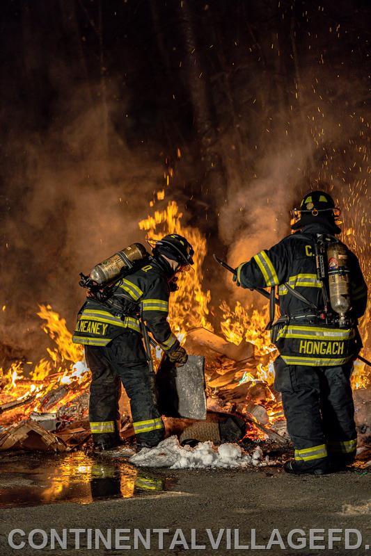 2-4-2020 Live Burn Drill