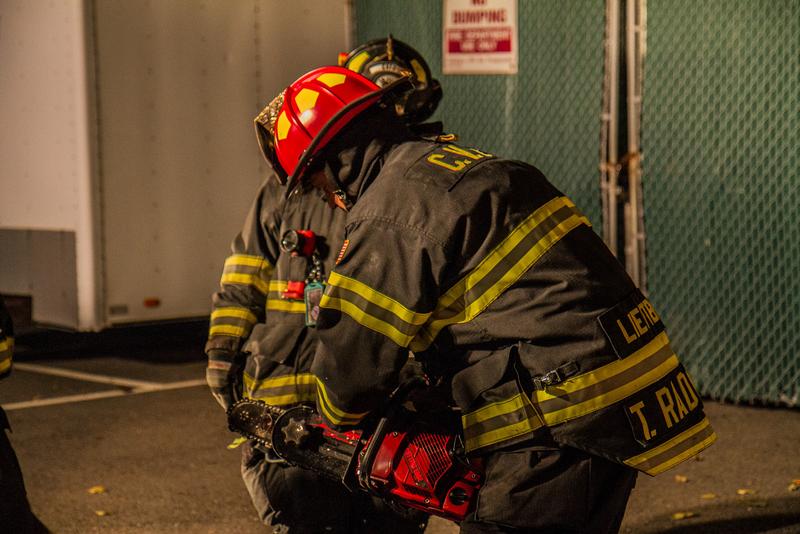 Ventilation Drill, CVFD Fire House - Continental Village Fire Department
