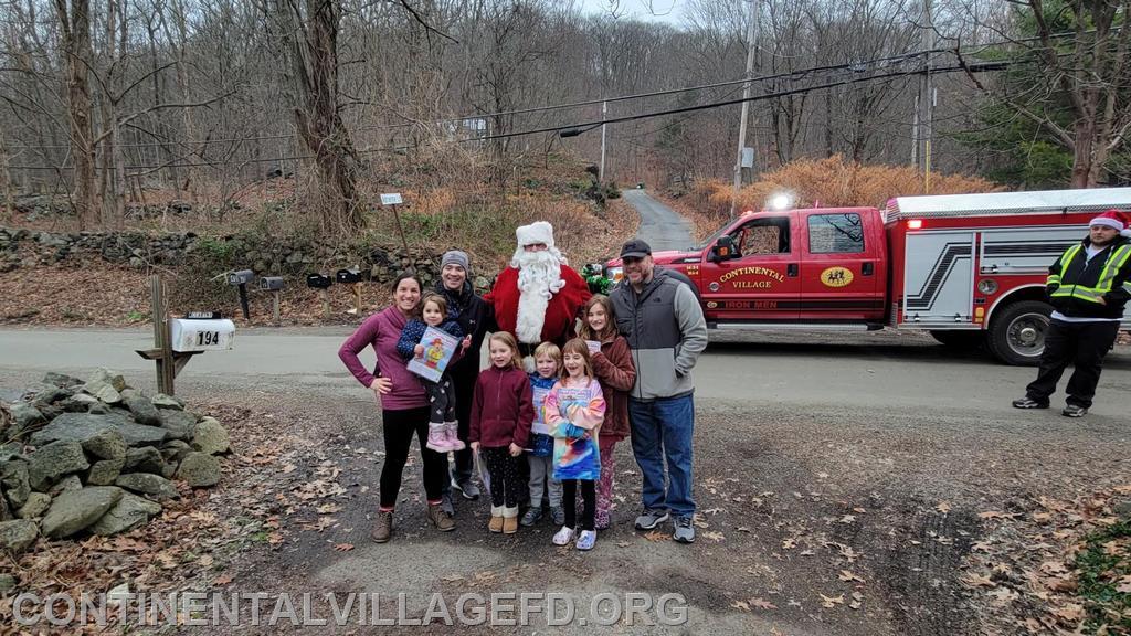 CVFD 2023 Santa Run - Continental Village Fire Department