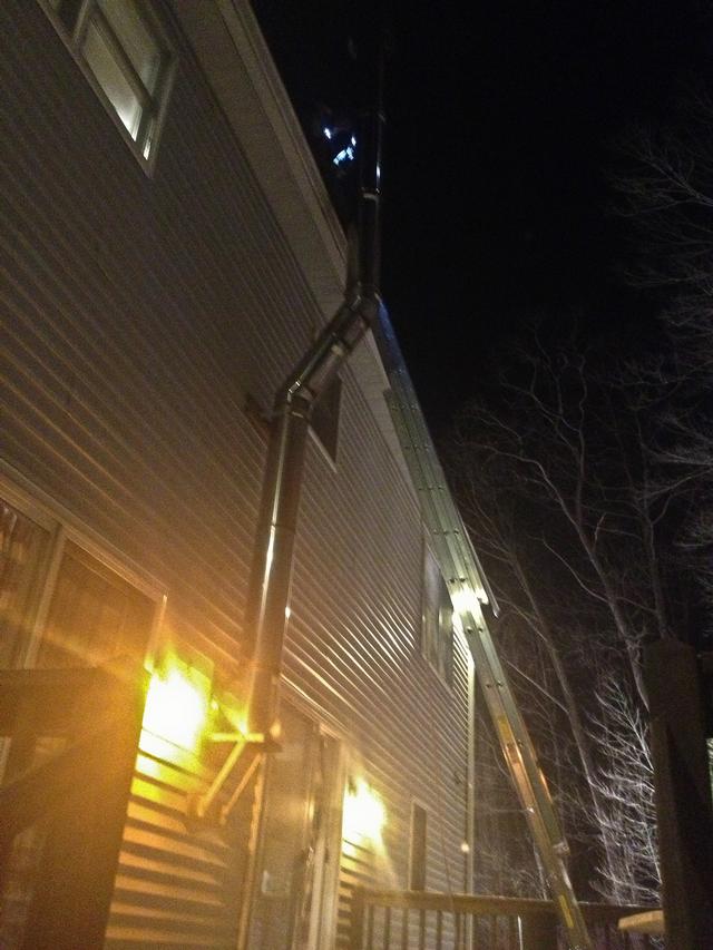 MutualAid Chimney Fire, Garrison Continental Village Fire Department